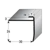 PROVISTON | Einfass- & Abschlussprofil | Aluminium | 30 x Produktbild-Vorschau 2
