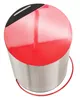 Sanwood Treteimer MATHIS 5l aus Edelstahl, Farbe:Rot Produktbild-Vorschau 2
