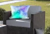 MuchoWow® Outdoor Kissen - Aquarell - Abstrakt - Lila - Produktbild-Vorschau 5
