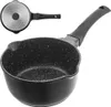 Orion Stielkasserolle Aluguss Kochtopf Topf GRANIT 16 cm I Produktbild-Vorschau 1