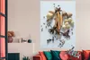 MuchoWow® Poster Kräuter auf hellem Hintergrund 120x180 cm Produktbild-Vorschau 3