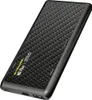A black and gray Nitecore power bank with a carbon fiber texture. Produktbild-Vorschau
