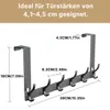 Türhaken Türgarderobe zum Einhängen mit 6 Haken, ohne Produktbild-Vorschau 4