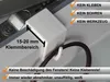 10x Fensterhaken Dekohaken Weiß für Ihre Fensterdekoration Produktbild-Vorschau 3