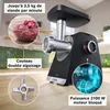 Bosch Serie 6 MFWS640B, 2100 W, Černá, 3,5 kg/min, 1 m, Náhled obrázku produktu 16
