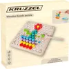 Kruzzel Puzzle z drevených korálkov 22403 Náhľad obrázku produktu 2