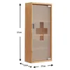 Theo&Cleo Medizinschrank aus Bambus, Erste Hilfe Schrank, Produktbild-Vorschau 3