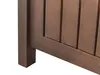 A close-up view of the corner of a wooden bench. Náhled obrázku produktu