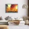 Gerahmtes Poster - Schwarzer Rahmen - Park Herbst Baum - Produktbild-Vorschau 7