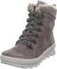 A single gray boot with gray laces and white soles is shown against a white background. Produktbild-Vorschau