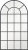 HOMCOM Nástenné zrkadlo, zrkadlo do šatne, 110 x 65 cm, Náhľad obrázku produktu 1