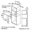 Bosch Four à micro-ondes encastrable BEL524MS0, Série 6, 38 Voir les images du produit 6