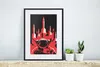 MuchoWow® MuchoWow® Gerahmtes Poster Astronaut - Rakete - Produktbild-Vorschau 6