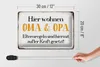 Blechschild Spruch 30x20cm hier wohnen Opa und Oma Retro Produktbild-Vorschau 6