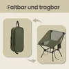 SONGMICS Campingstuhl höhenverstellbar, Klappstuhl mit Produktbild-Vorschau 14