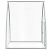 vidaXL Klatka dla kurcząt srebrna 100x105x120 cm Stal Podgląd zdjęcia produktu 6