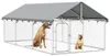 vidaXL Outdoor-Hundezwinger mit Dach 400x200x150 cm Produktbild-Vorschau 4