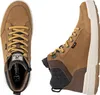 A pair of brown men's boots shown from two different angles against a white background. Produktbild-Vorschau