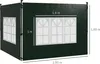 3x3 Set Pavillon Fenster 2er Dunkelgrün Seitenteile Produktbild-Vorschau 5