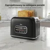 Toster Olvy, ekran dotykowy z timerem, 7 stopni opalania, Podgląd zdjęcia produktu 3