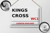 Blechschild London 30x20cm England Kings Cross WC1 Produktbild-Vorschau 3