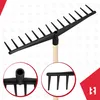 KOTARBAU® Laubrechen Kunststoff 59 cm mit Stiel Heurechen Produktbild-Vorschau 6