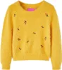 Cloris Designermöbel Kinderpullover Gestrickt Ocker 140 Produktbild-Vorschau 1