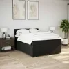 Boxspringbett mit Matratze Schwarz 140x190 cm Stoff, Produktbild-Vorschau 5