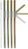 Trinkhalme biegsam 22cm 5er Pack Edelstahl regenbogen Produktbild-Vorschau 1