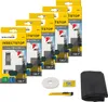Schellenberg 5er Pack 50281 Fliegengitter für bodentiefe Produktbild-Vorschau 1
