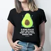 Mr. & Mrs. Panda Größe L T-Shirt Avocado Glücklich - Produktbild-Vorschau 3