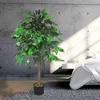 Decovego Künstlicher Ficus Benjamin, Kunstpflanze, Produktbild-Vorschau 2