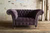 Chesterfield Design Polster Fernseh Sessel Couch Sitz Lehn Produktbild-Vorschau 10