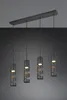 Suspension STREAM noire 4xGU10x10W en métal, dimensions : Voir les images du produit 2