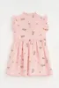 Kleid für Mädchen – 100 % Baumwolle – Blumenmuster – Größe  Produktbild-Vorschau 6