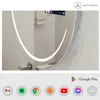 Artforma Runde Badspiegel SMART 115x115 cm - mit LED Produktbild-Vorschau 4
