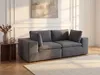 2-Sitzer-Sofa, modular, komprimiert, aus Stoff in Produktbild-Vorschau 1