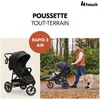 Seggiolino auto sportivo Hauck Rapid 3 AIR nero Anteprima dell’immagine prodotto 5