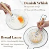 BEWOS 9-teiliges Gärkörbchen für Brot, 25 Cm Gärkorb Oval Produktbild-Vorschau 5
