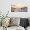 DEQORI Glasbild Echtglas 60x30 cm 'Abendruhe am Strand' Produktbild-Vorschau 3