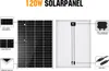 Kompletní sada 120W solárního systému Sada solárních panelů Náhled obrázku produktu 13