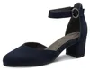 Tamaris Comfort Damen Pumps offene Riemchenpumps weit Produktbild-Vorschau 6