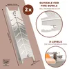 Eluno Set di 2 supporti XXL in acciaio inox per grigliare Anteprima dell’immagine prodotto 7