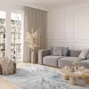 Tapiso Teppich VALLEY Modern Kurzflor Grau Blau Wohnzimmer Produktbild-Vorschau 4
