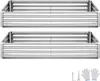 SucceBuy Set di 2 aiuole rialzate in metallo 180x90x30 cm, Anteprima dell’immagine prodotto 1