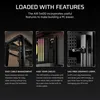 CORSAIR Geh Midi AIR 5400 LX-R LINK Tempered Glass Black Voir les images du produit 7