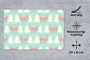 MuchoWow® Mauspad Mousepad Hirsche - Muster - Rosa 27x18 cm Produktbild-Vorschau 2