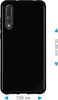 PhoneNatic Case kompatibel mit Huawei P20 Pro - schwarz Produktbild-Vorschau 2