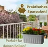 2er Set Blumenkasten Balkongeländer Balkon Blumenkasten Produktbild-Vorschau 7