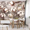 Muralo Vlies Fototapete für Esszimmer BAUMWOLLE Blumen Produktbild-Vorschau 7
